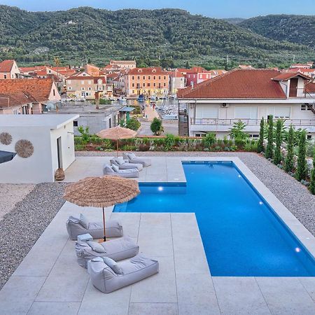 Hvar Luxury Villa And Pool With View In Heart Of Stari Grad Stari Grad  Exteriör bild