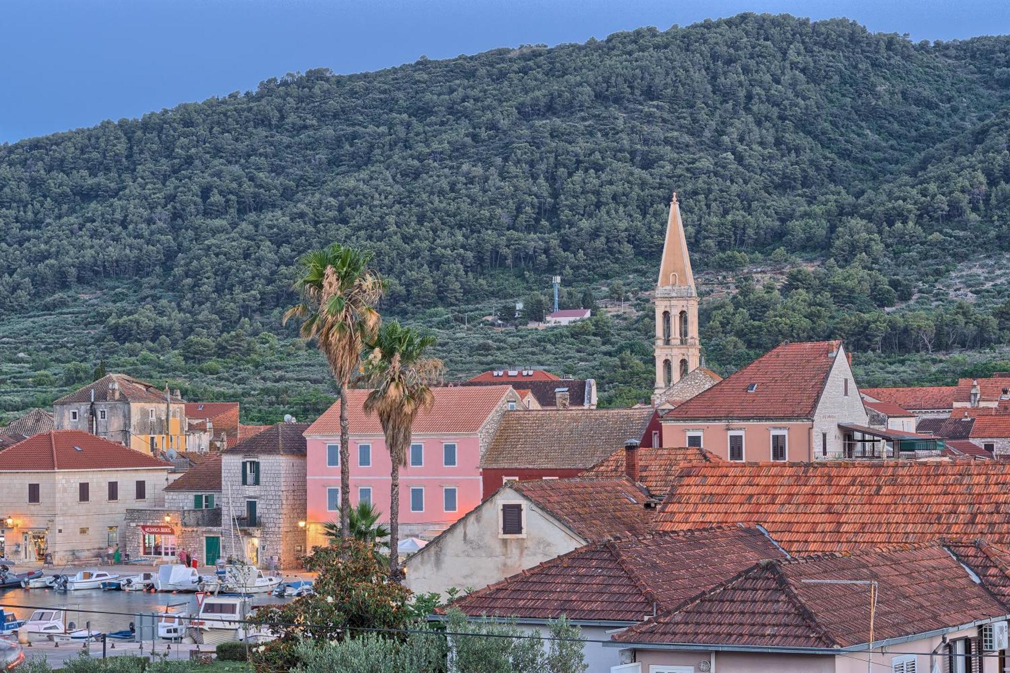 Hvar Luxury Villa And Pool With View In Heart Of Stari Grad Stari Grad  Exteriör bild